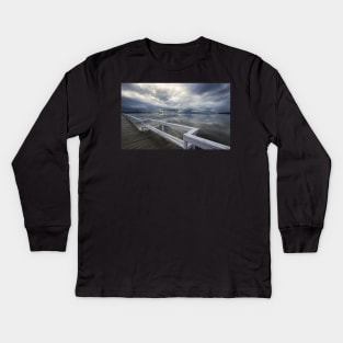 Moody Skies Kids Long Sleeve T-Shirt